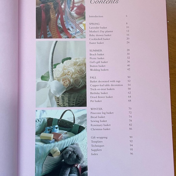 Decorating Basket Books Emma Hardy Paperback Craft Hobby Spring Inspiration - Picture 4 of 5